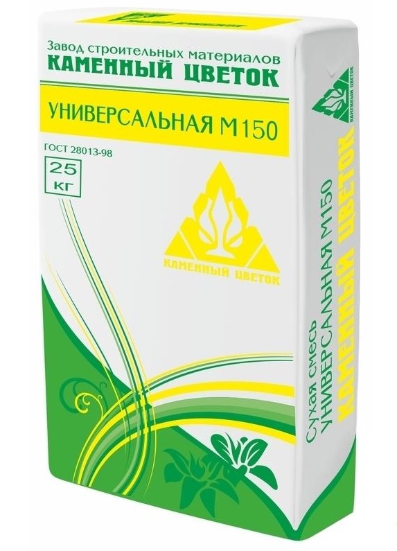 Изображение универсальная смесь каменный цветок м-150 50 кг
