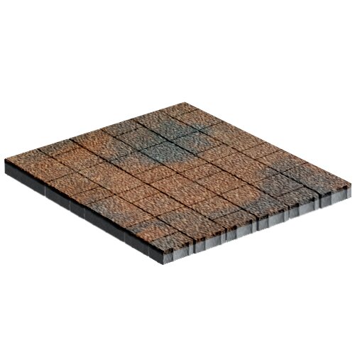 Изображение тротуарная плитка steinrus новый город лион colormix штайнрус, old-age, 60 мм