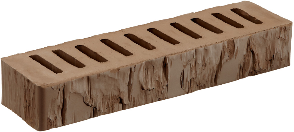 Кирпич облицовочный Темно-коричневый ригельный скала ЖКЗ – 1