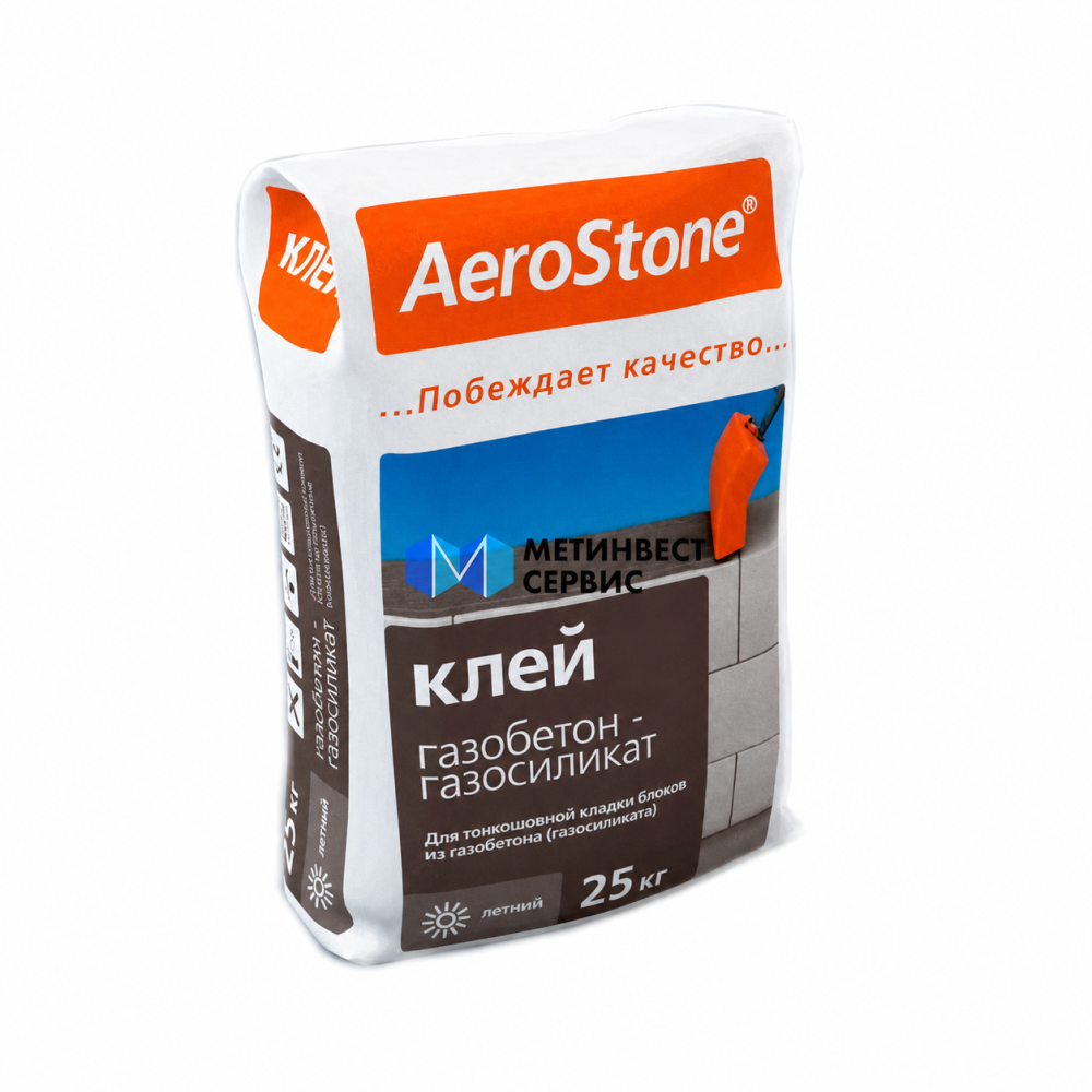 Клей для блоков Aerostone 25 кг – 1