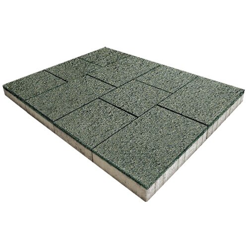 Изображение тротуарная плитка steinrus инсбрук ланс виридиан, nature stone, 60 мм