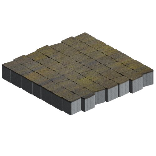 Изображение тротуарная плитка steinrus аттика colormix бромо, native, 60 мм