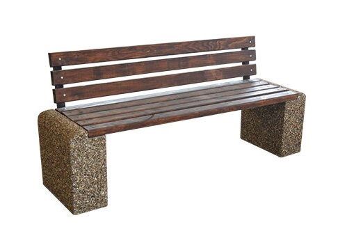 Изображение лавка steinrus new city back pure