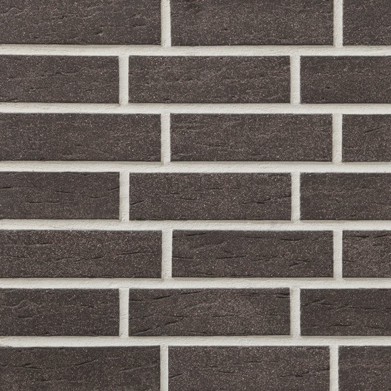 Клинкерная фасадная плитка Stroeher KERAPROTECT 430 en haag рельефная NF11, 240x71x11 мм – 1