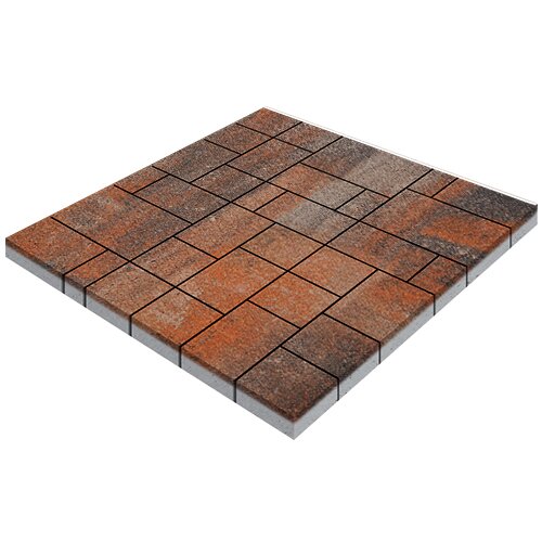 Изображение тротуарная плитка steinrus инсбрук альпен colormix рей, native, 60 мм
