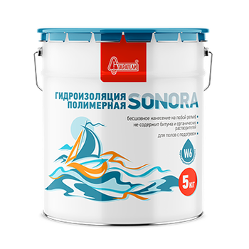 Изображение гидроизоляция полимерная sonora старатели 5 кг