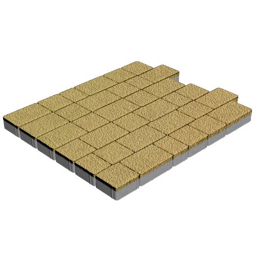 Изображение тротуарная плитка steinrus инсбрук альт брик песочный, native, 60 мм