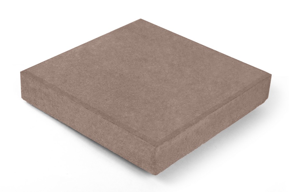 Тротуарная плитка гладкая 300х300х50 бежевый п/п сц – 1