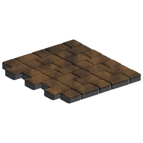 Изображение тротуарная плитка steinrus инсбрук альт дуо colormix маренго, гладкая, 40 мм