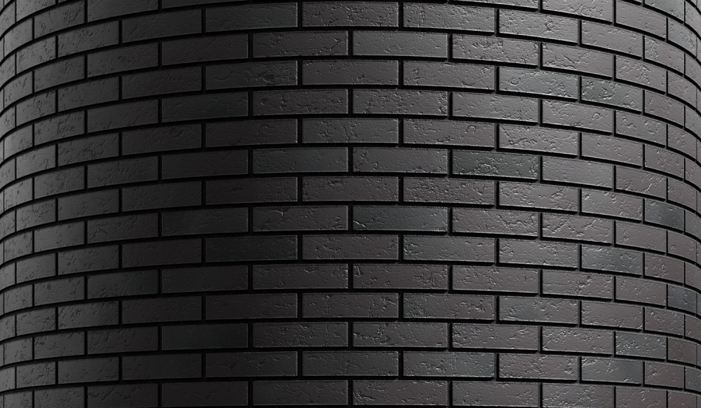 Кирпич облицовочный Black Premium одинарный Красная Гвардия – 1