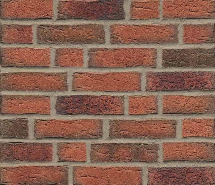 Изображение плитка фасадная клинкерная feldhaus klinker r687wdf14 sintra terracotta linguro рельефная, 215x65x14 
