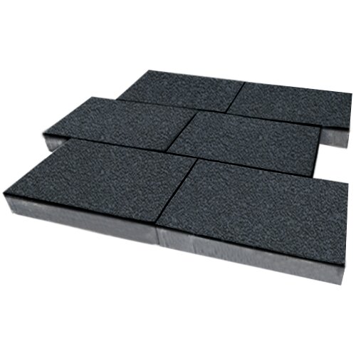 Изображение тротуарная плитка steinrus парк плейс графит, native, 80 мм