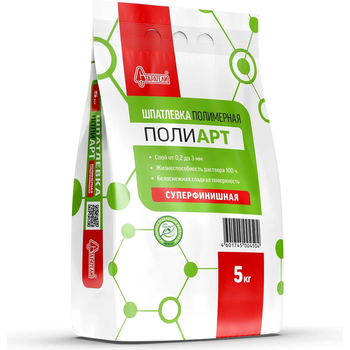 Шпатлевка полимерная Полиарт СТАРАТЕЛИ 5 кг – 1