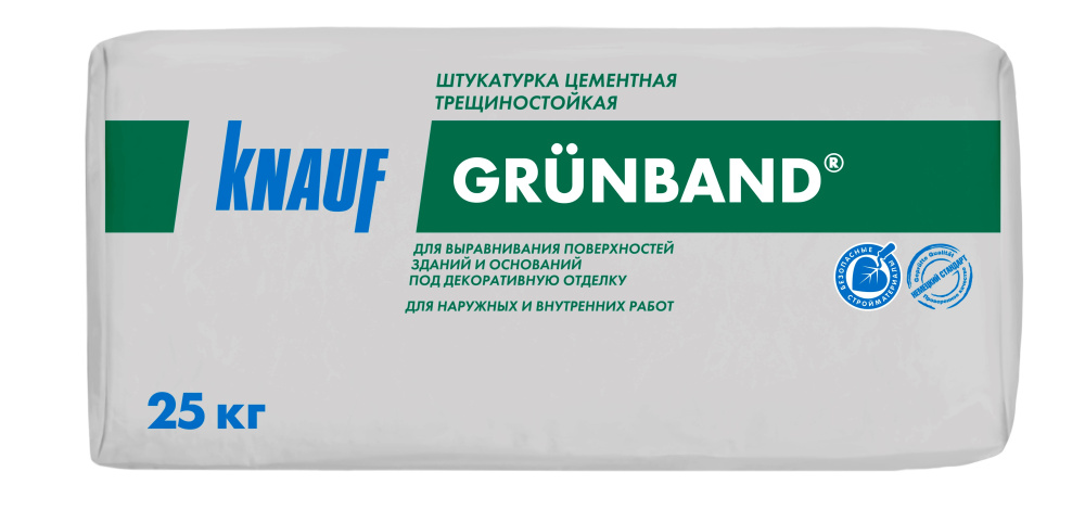 Изображение штукатурка теплоизоляционная фасадная knauf грюндбанд 25 кг