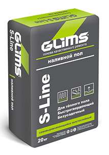 Изображение наливной пол glims s-line 20 кг