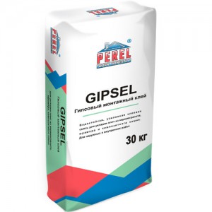 Изображение 5330 gipsel зима клеевая смесь для пгп и гипсокартона perel 30 кг