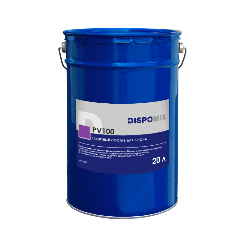 Изображение защитный состав для бетона dispomix pv100, 200 л