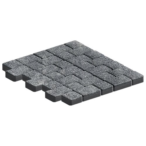 Изображение тротуарная плитка steinrus инсбрук альт дуо colomix актау, native, 40 мм