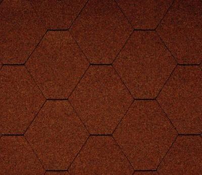 Гибкая черепица Icopal Icopal Natur кирпично-красный – 1