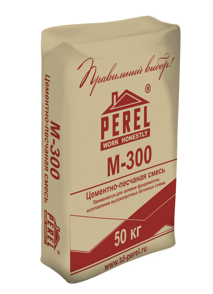 Изображение пескобетон perel м-300 50 кг (пмд -15с)
