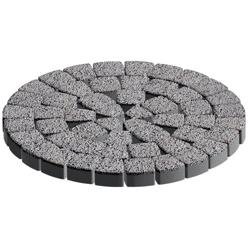 Изображение тротуарная плитка steinrus классико гранит, backwash, 60 мм