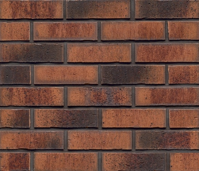 Изображение плитка фасадная клинкерная feldhaus klinker r767nf14 vascu terracotta locata рельефная, 240x71x14