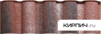 Композитная черепица Decra Roman средиземноморская терракота – 1