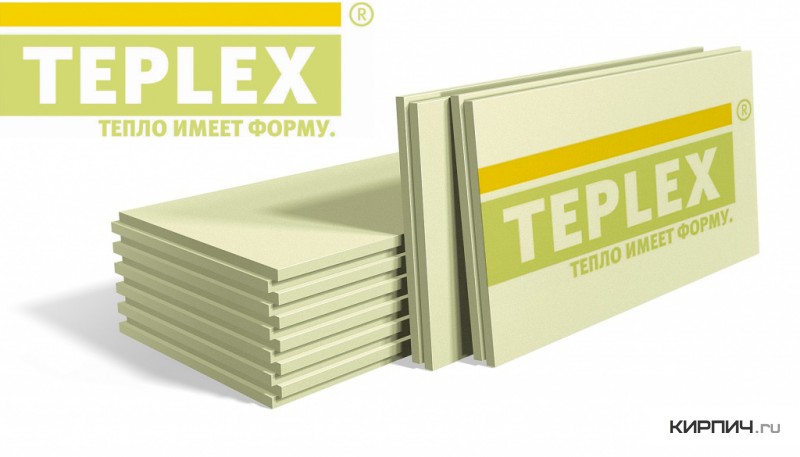 Изображение экструдированный пенополистеров теплекс-35 1200x600x40