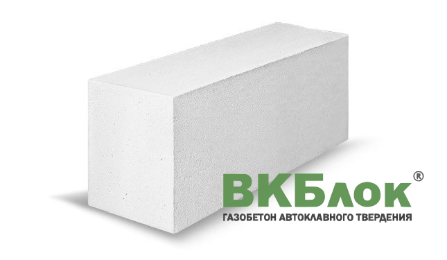 Блок газобетонный Д500 625х250х300 ВКБлок – 1