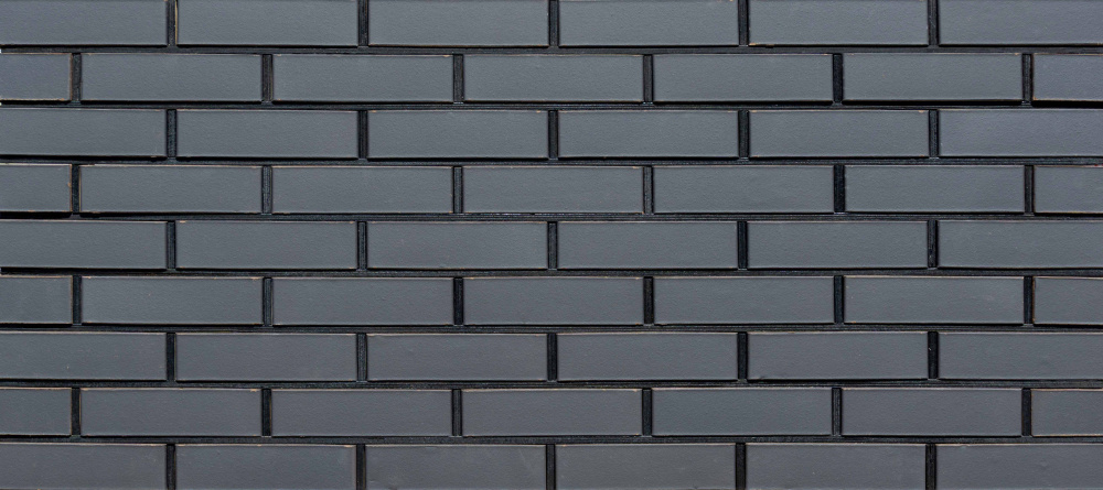 Изображение кирпич облицовочный black matte premium одинарный красная гвардия