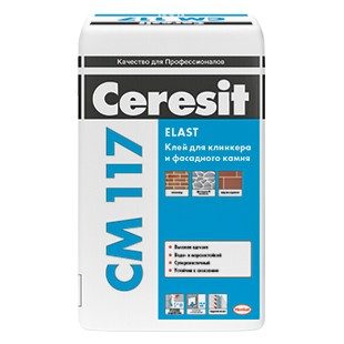 Изображение плиточный клей ceresit cm 117 25 кг
