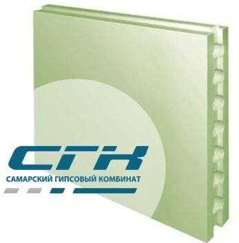 Изображение пазогребневые гипсовые плиты влагостойкие пустотелые 667x500x80 сгк