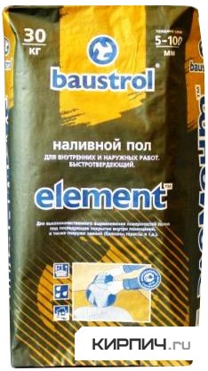 Наливной пол Baustrol element  30 кг – 1