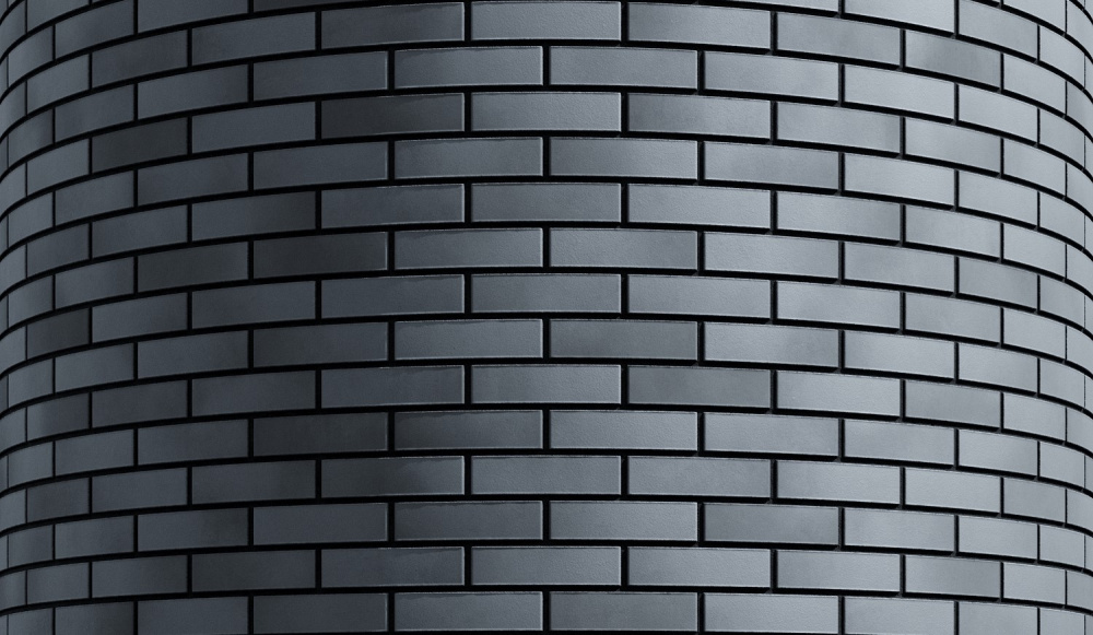 Кирпич облицовочный Стальной Премиум одинарный гладкий Красная Гвардия – 1