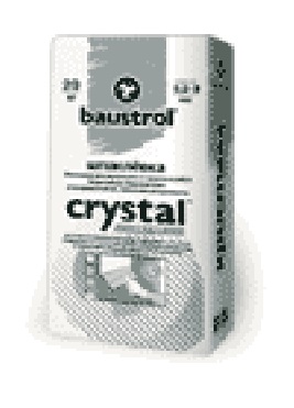 Шпаклевка цементная  Baustrol Crystal белый 20 кг – 1