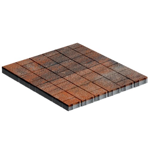 Изображение тротуарная плитка steinrus новый город лион colormix рей, native, 60 мм