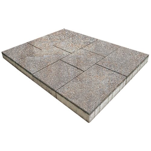 Изображение тротуарная плитка steinrus инсбрук ланс colormix берилл, native, 60 мм
