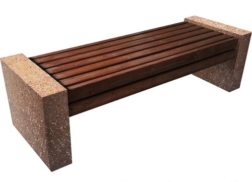 Изображение лавка steinrus bridge, гравий пестрый glance