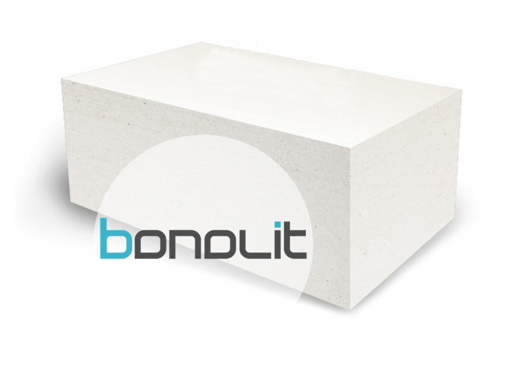 Блок газосиликатный Д500 600х250х200 Bonolit Projects - Электросталь В-3,5 – 1