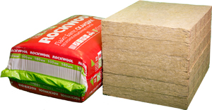 Изображение минераловатная плита rockwool лайт баттс скандик 35 кг/м3 1000х600х50