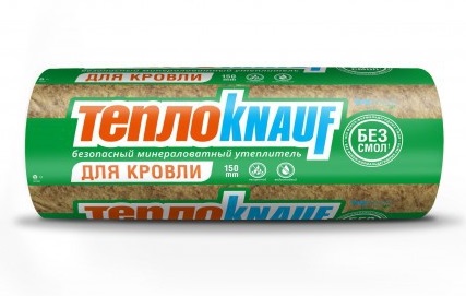Изображение минераловатная плита кнауф для кровли tr 037 aquastatik 5500х1220х150 мм