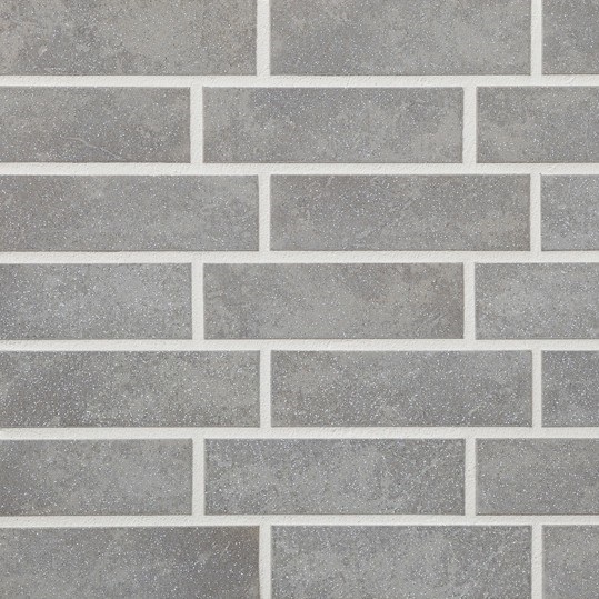Изображение плитка фасадная клинкерная stroeher keravette shine 840 grigio гладкая  глазурованная nf8, 240x71x8