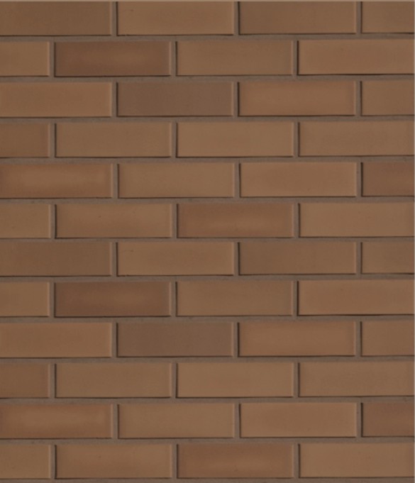 Изображение плитка фасадная клинкерная roben braun glatt коричневый nf 240х71x9