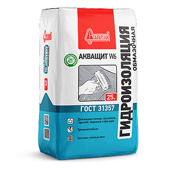 Гидроизоляция обмазочная Акващит СТАРАТЕЛИ 25 кг – 1