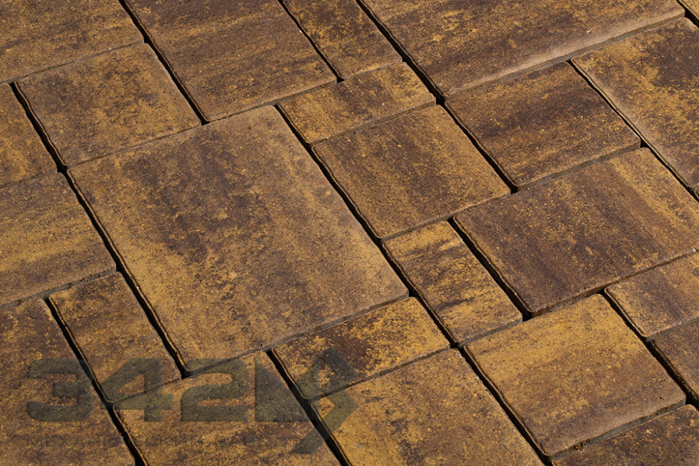 Тротуарная плитка 342 МЗ Серия "Бавария" 280/210/140*210/140/70*60 Каньон – 1