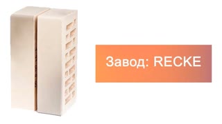Кирпич облицовочный одинарный 1-41-00-0-00 RECKE – 9