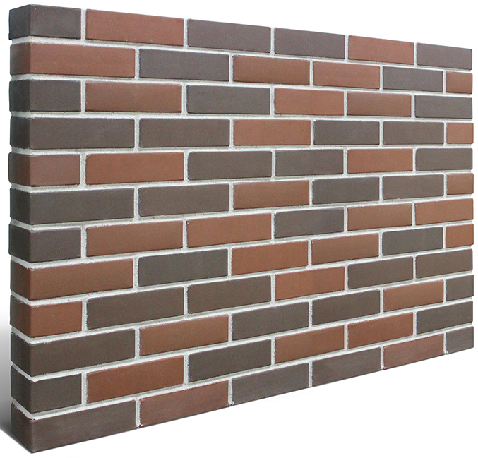Кирпич облицовочный бавария микс одинарный гладкий М-150 КС-Керамик – 1