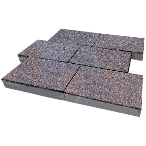Изображение тротуарная плитка steinrus парк плейс рица, backwash, 80 мм