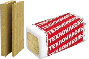 Изображение мин.плита технониколь техновент стандарт 80 кг/м3 1200х600х50 мм