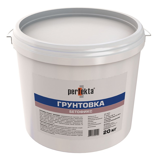 Изображение грунтовка perfekta  адгезионный бетофикс  10 л